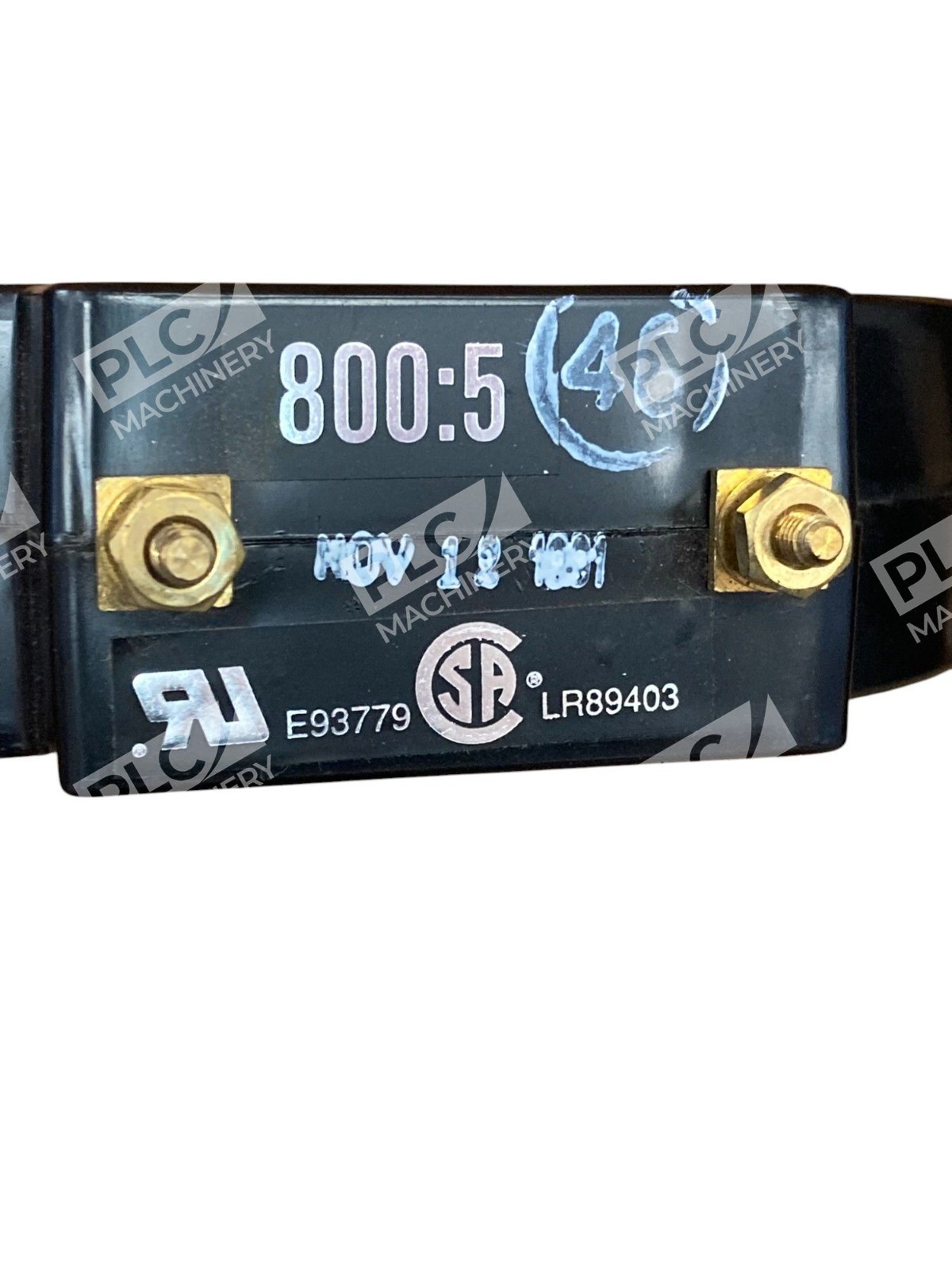 Instrument Transformers Inc RF1.33 ACC 800:5A Current Transformer 350-801 - Image 4