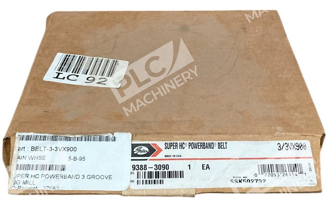 Gates 3/3VX900 - Gates 9388-3090 3VX900 Super HC Powerband Belt 3/3VX900
