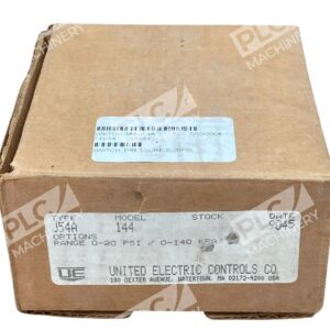 United Electric J54A 144 - United Electric UE 15A 480VAC 0-20PSI 25PSI Pressure Switch