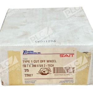 United Abrasives 23827 - United Abrasives TM7X0.090X5/8 Z-Tech SAIT Type1 Cut Off Whe