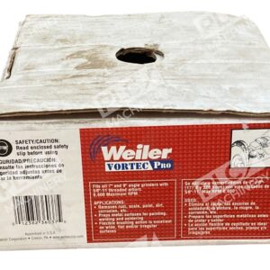 Weiler 36037 - Weiler 6" 5/8"-11 Arbor Crimped Wire Cup Brush 36037