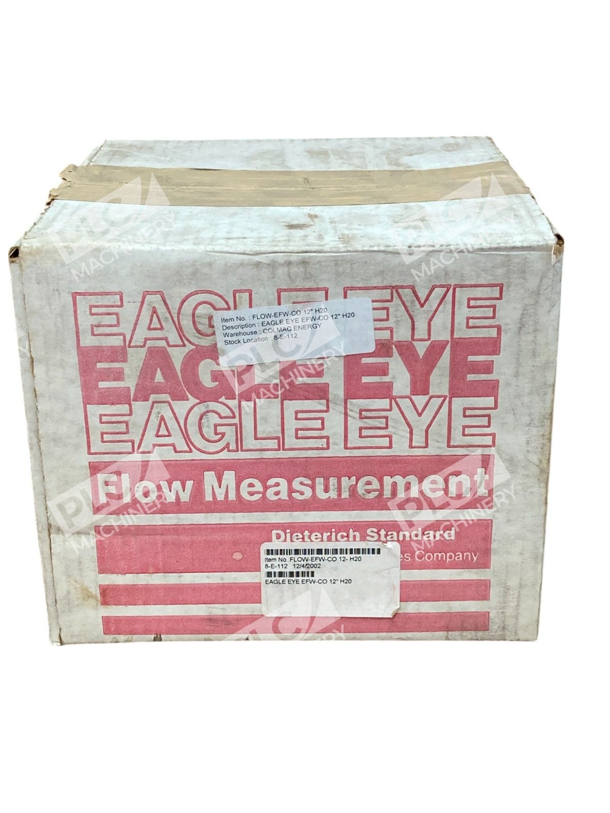 Eagle Eye 0-50 SCFHx1000 12"H2O DP/Flow Meter EFW C0 0796 - Image 2