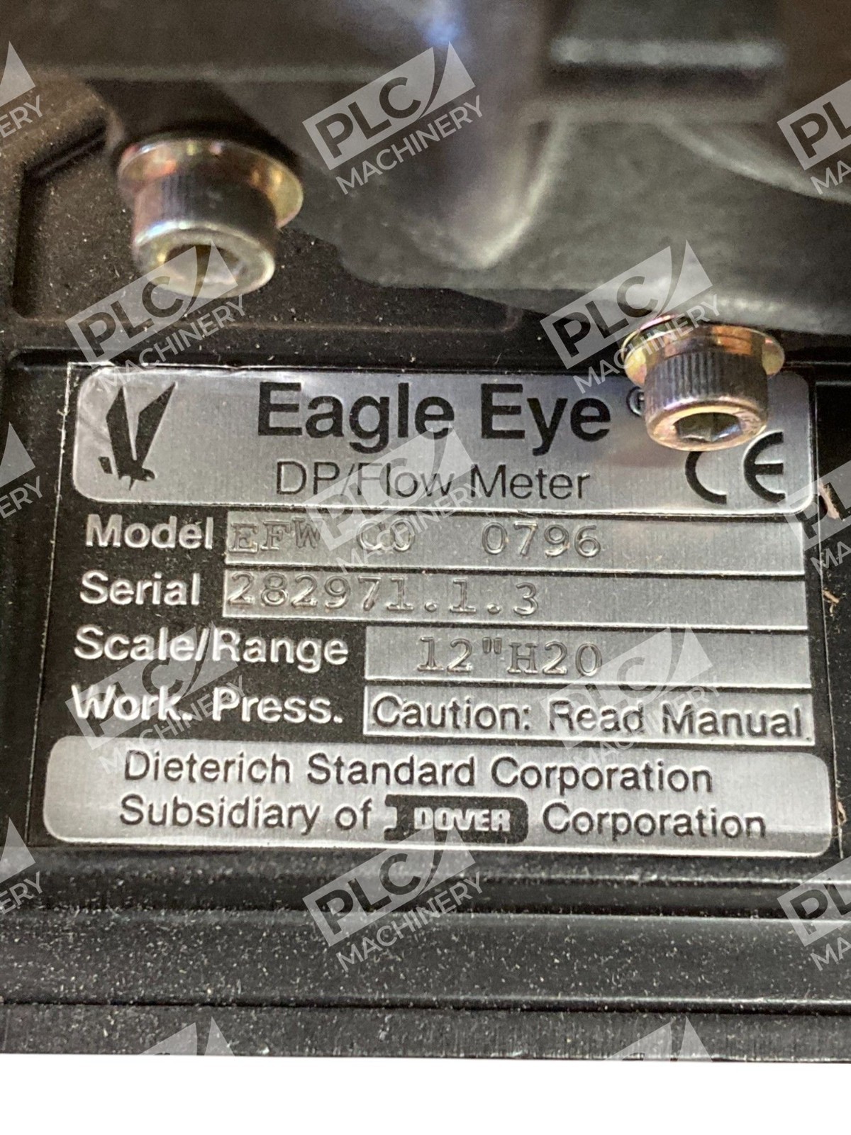 Eagle Eye 12"H2O 0-50 SCFHx1000 DP/Flow Meter EFW C0 0796 - Image 9