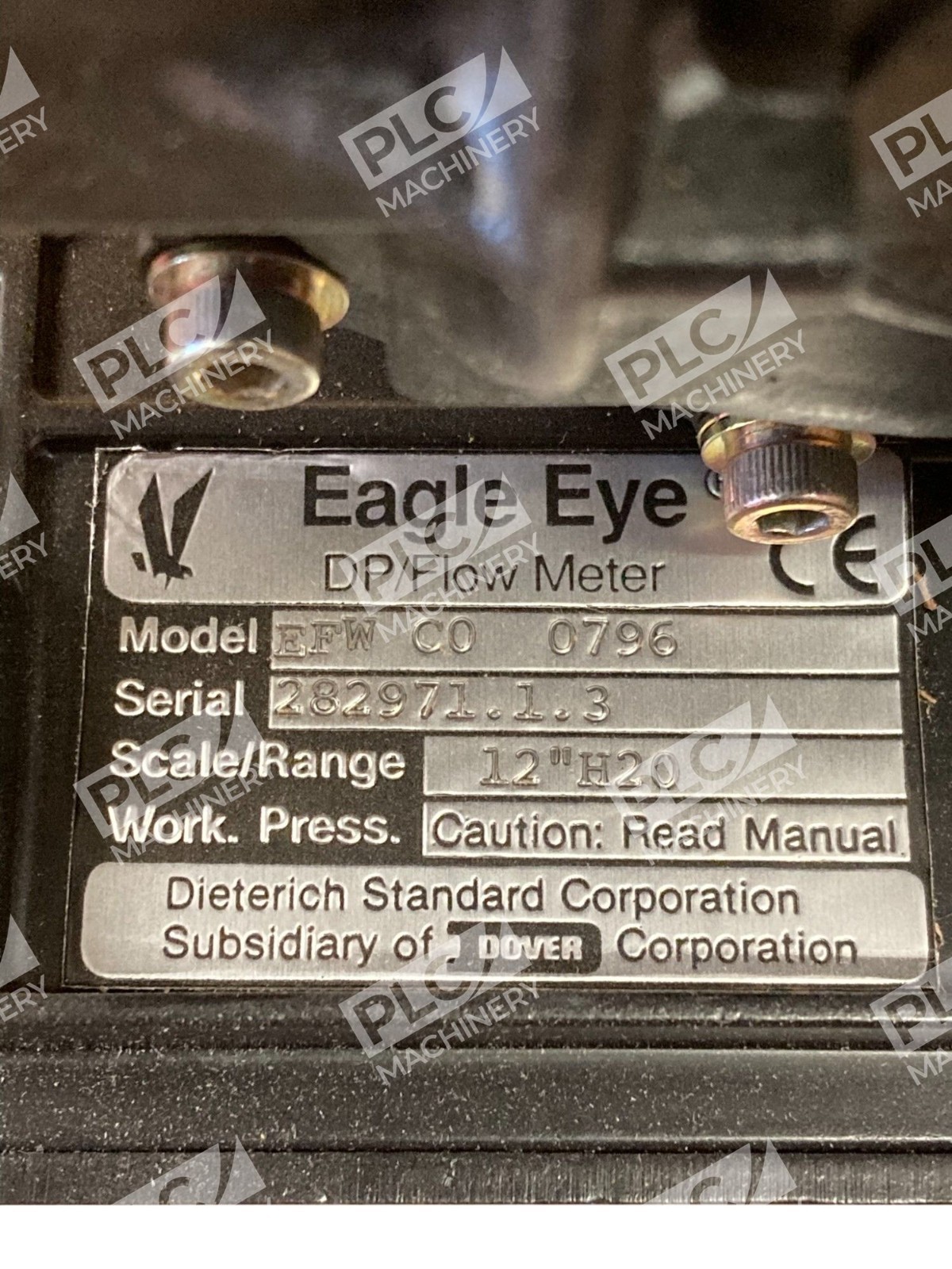 Eagle Eye 12"H2O 0-50 SCFHx1000 DP/Flow Meter EFW C0 0796 - Image 10
