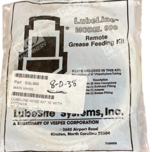 LubeLine 900 - LubeLine SGL900 Remote Grease Feeding Kit Model 900
