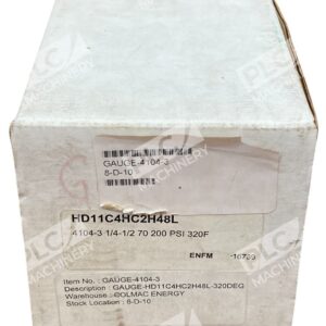 ENFM 4104-03-01 00:00:00 - ENFM HD11C4HC2H48L 1/4-1/2 70 200 PSI 320F Gauge 4104-3