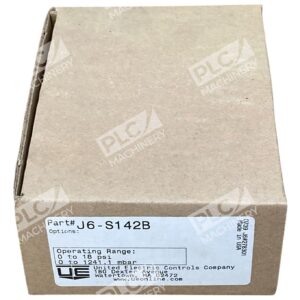 United Electric J6-S142B - United Electric UE 549A 0-18PSI 25PSI Pressure Switch J6 S14