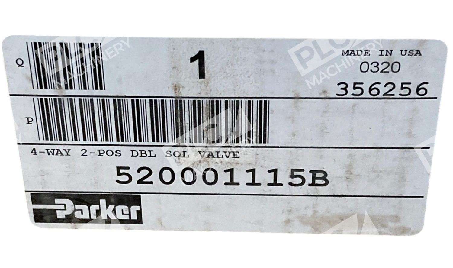 Parker 7C111P3 150PSI 4-Way 2-Pos Double Solenoid Valve 520001115B - Image 3