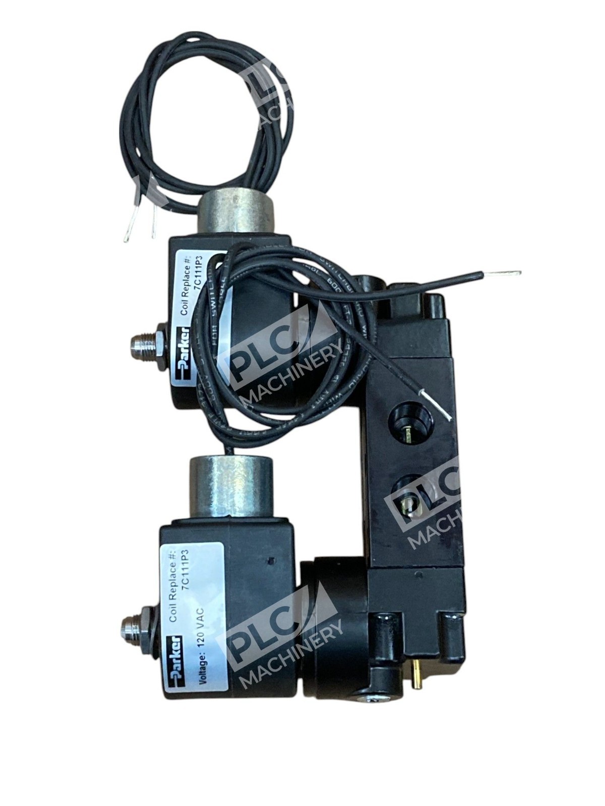 Parker 7C111P3 150PSI 4-Way 2-Pos Double Solenoid Valve 520001115B - Image 4