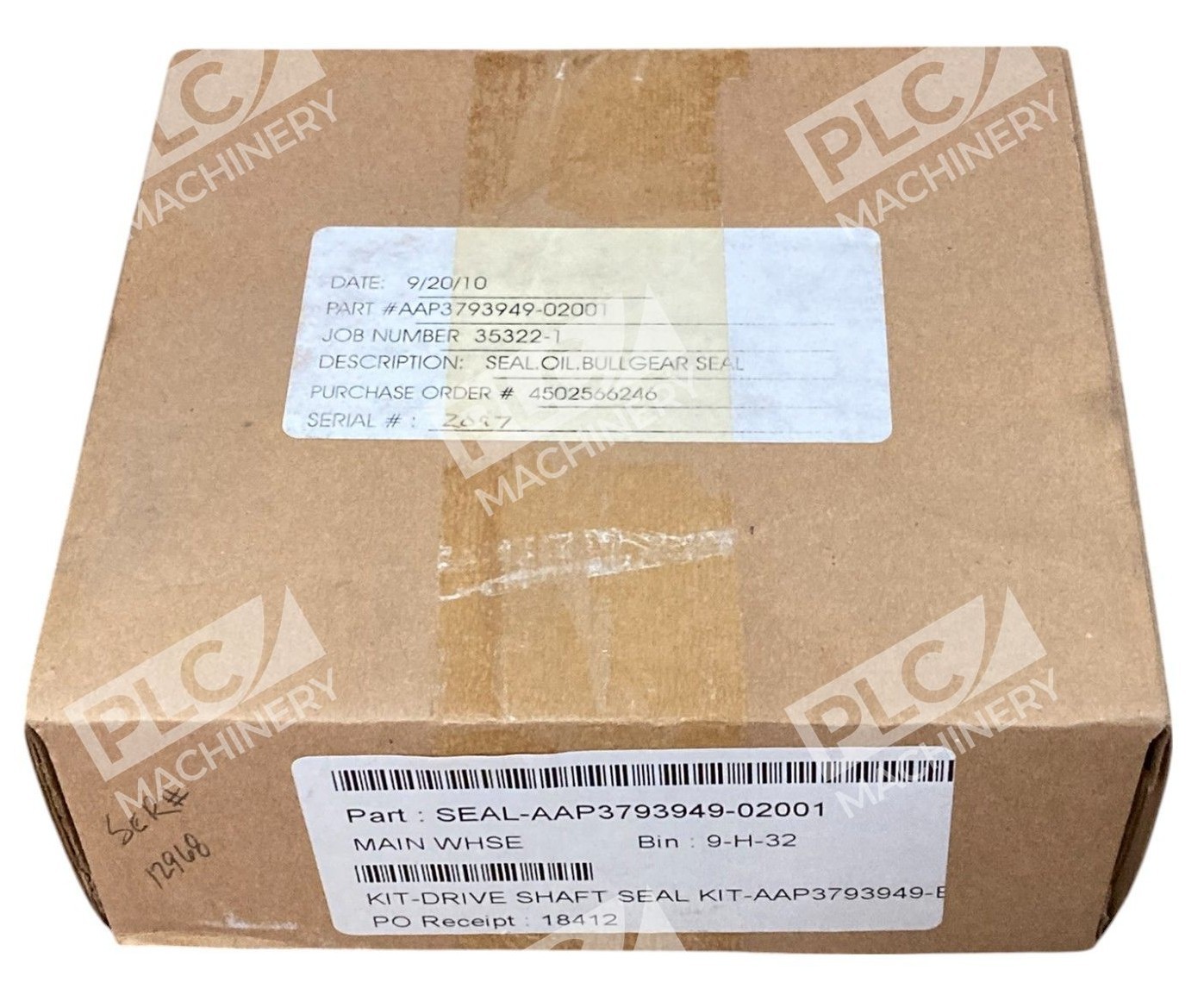 Cameron AAP3793949-02001 - Cameron Cooper 35322-1 Bullgear Oil Seal AAP3793949-02001