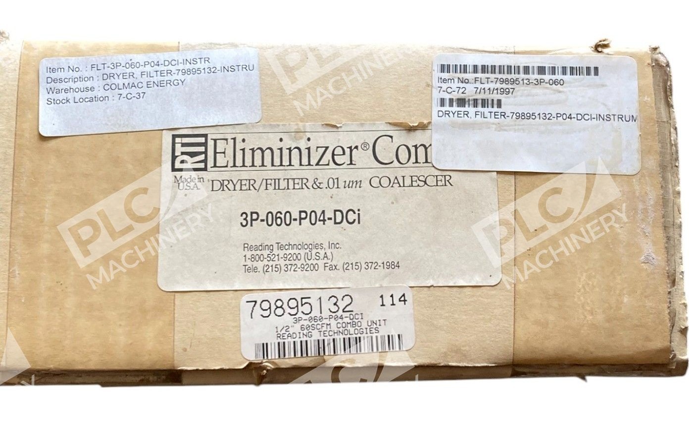 RTi Eliminizer Combo Dryer Filter & 0.01um Coalescer 3P-060-P04-DCi - Image 2