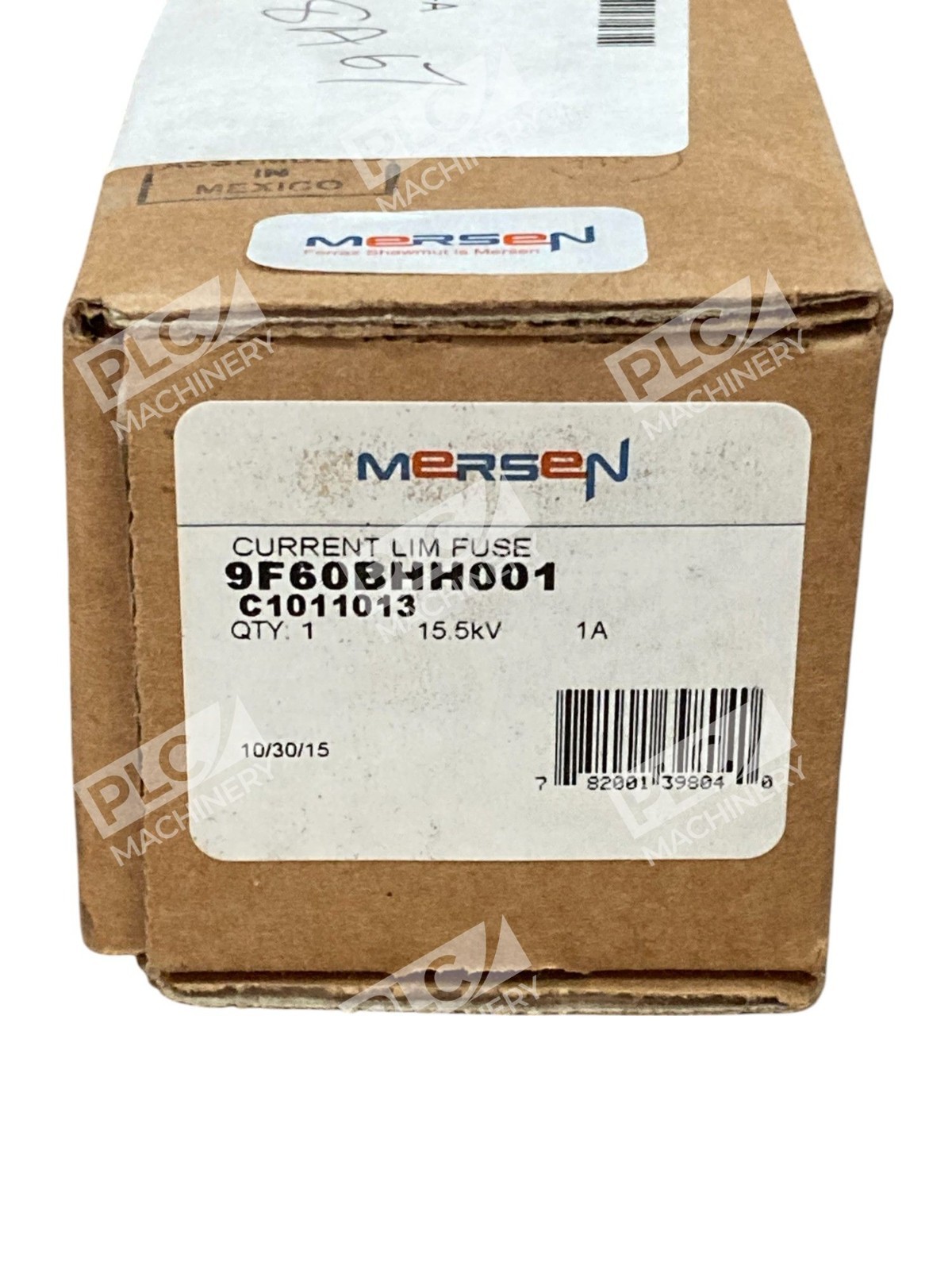 Mersen C1011013 15.5kV 1A Size B Type EJ1 Fuse 9F60BHH001 - Image 3