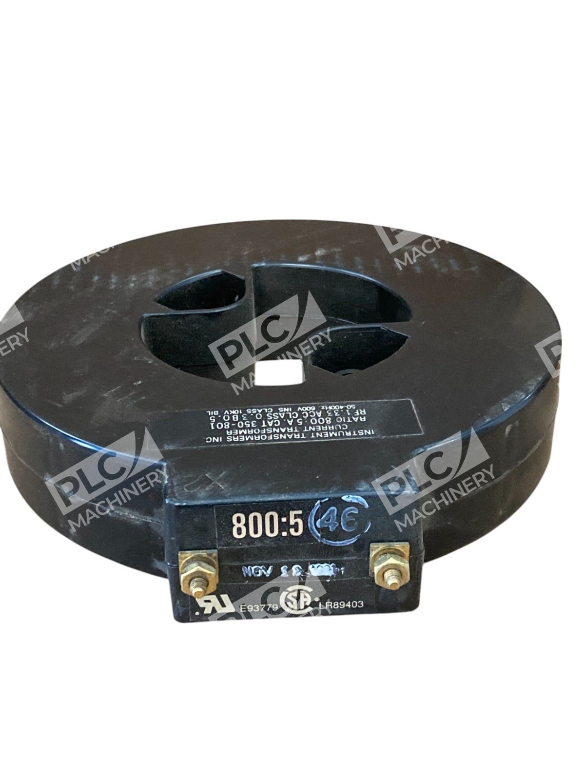 Instrument Transformers Inc 800:5A RF 1.33 Current Transformer 350-801 - Image 6