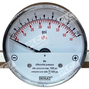 Wika 1201A - Wika 0-10PSI 0-68kPa Pressure Gauge 1201A