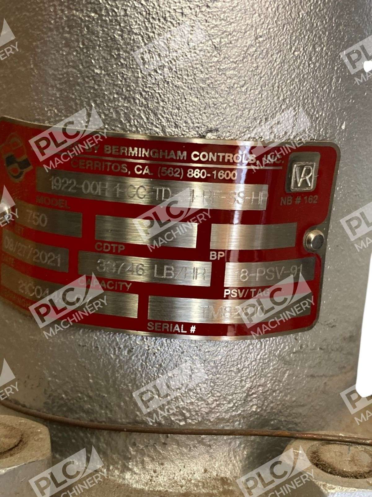 Consolidated Dresser 2 750PSI Relief Valve 1922-00HT-1-CC-TD-34-RF-SS-HP - Image 16