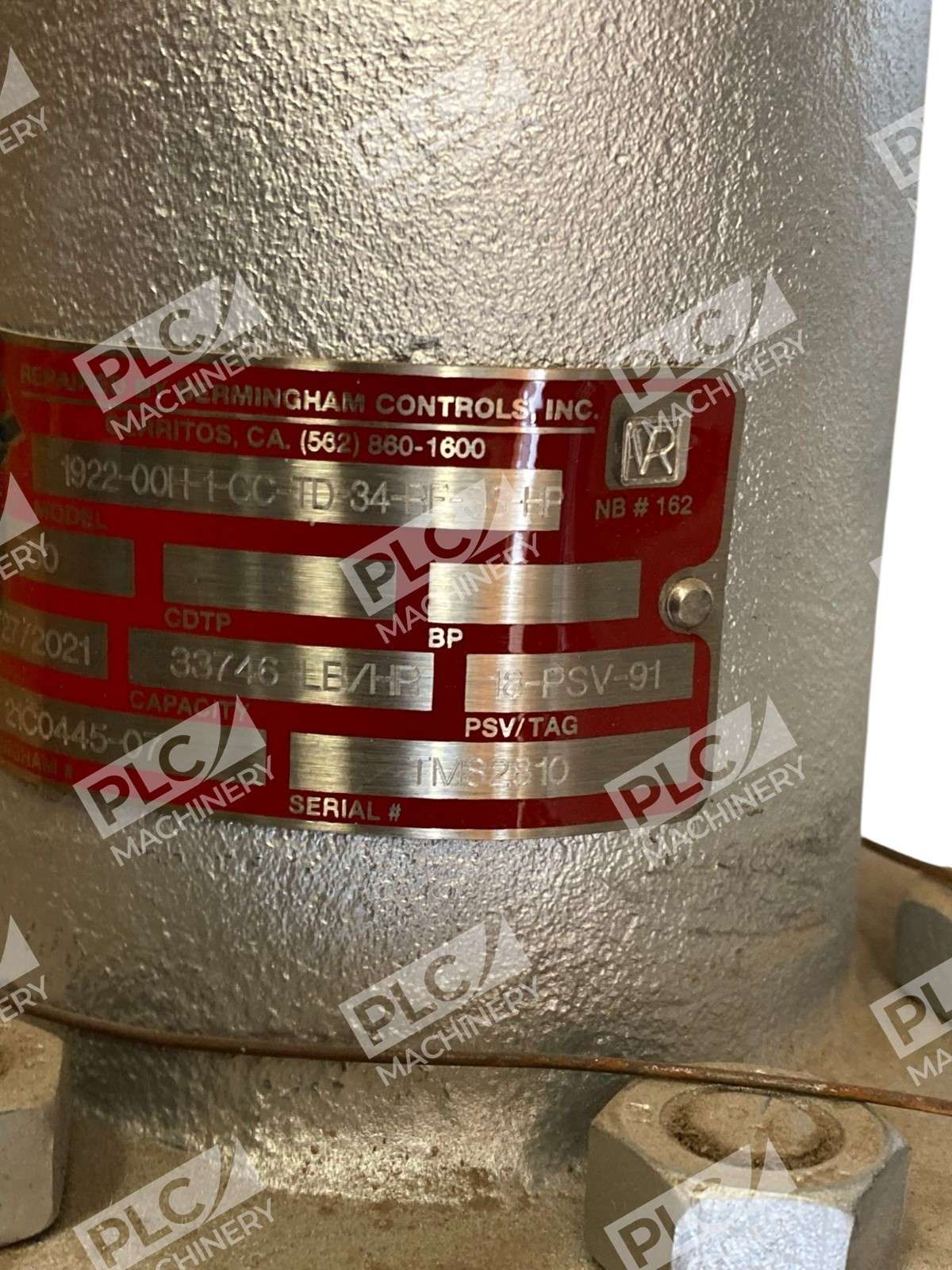 Consolidated Dresser 2 750PSI Relief Valve 1922-00HT-1-CC-TD-34-RF-SS-HP - Image 17