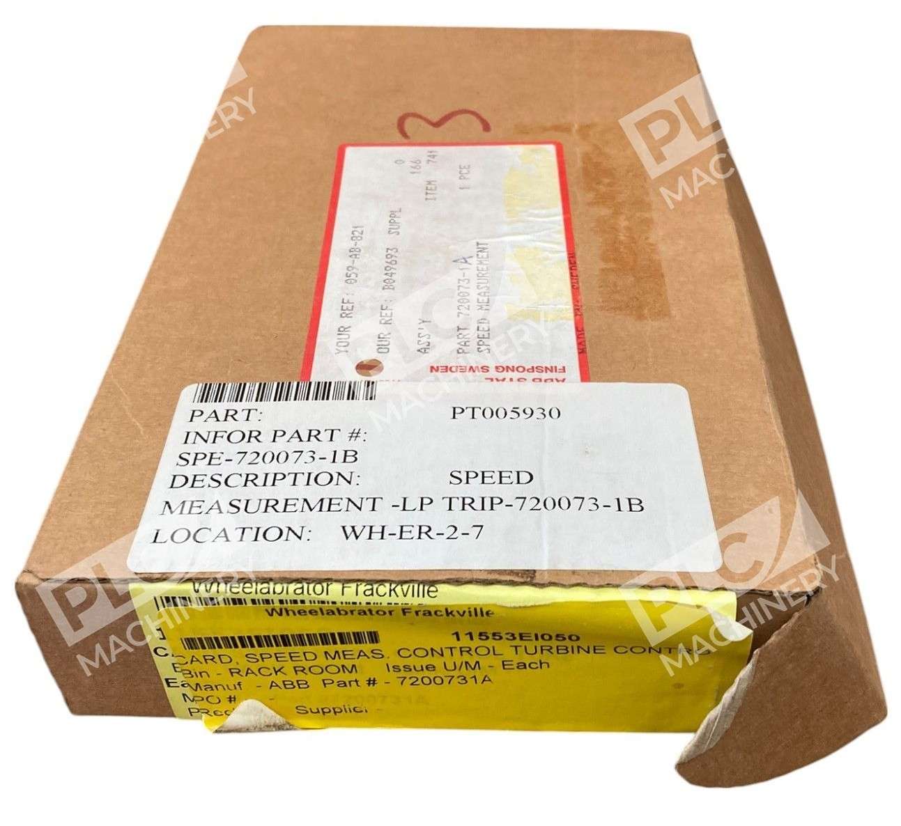 ABB Stal Speed Measurement Card 720073-1 - Image 2