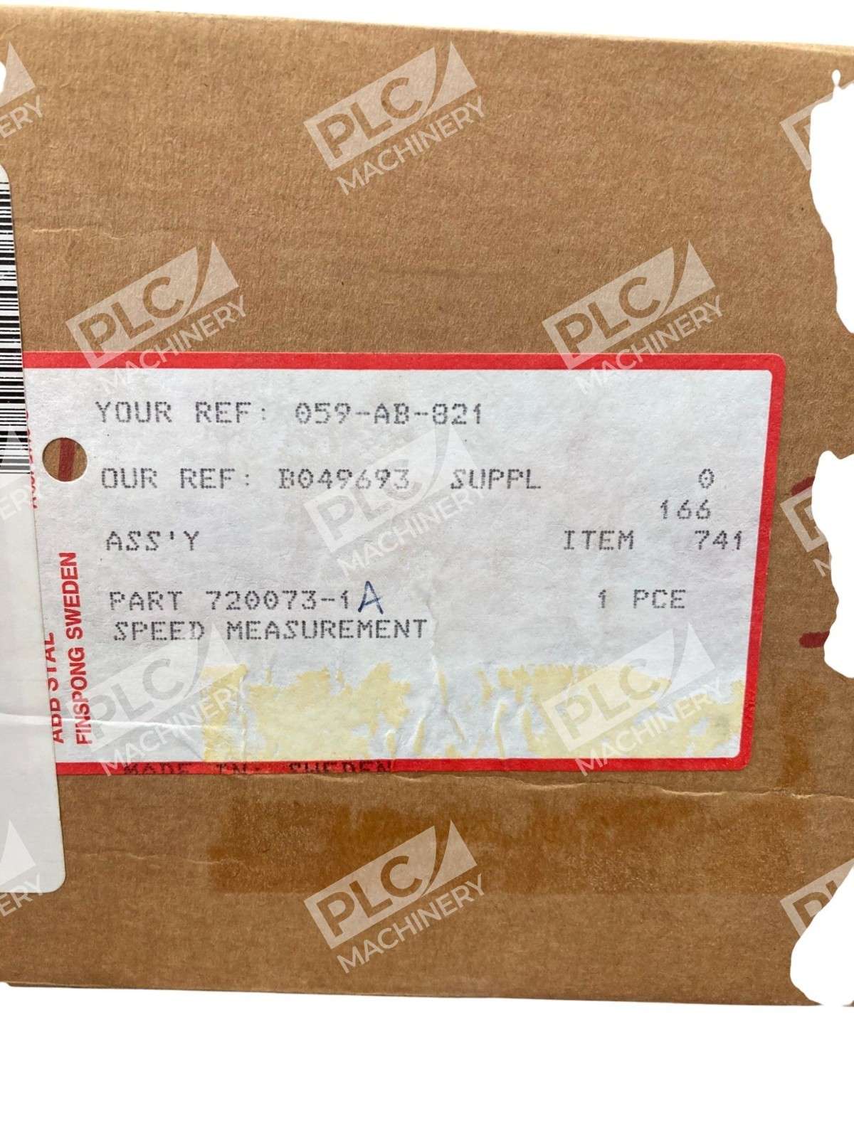 ABB Stal Speed Measurement Card 720073-1 - Image 3