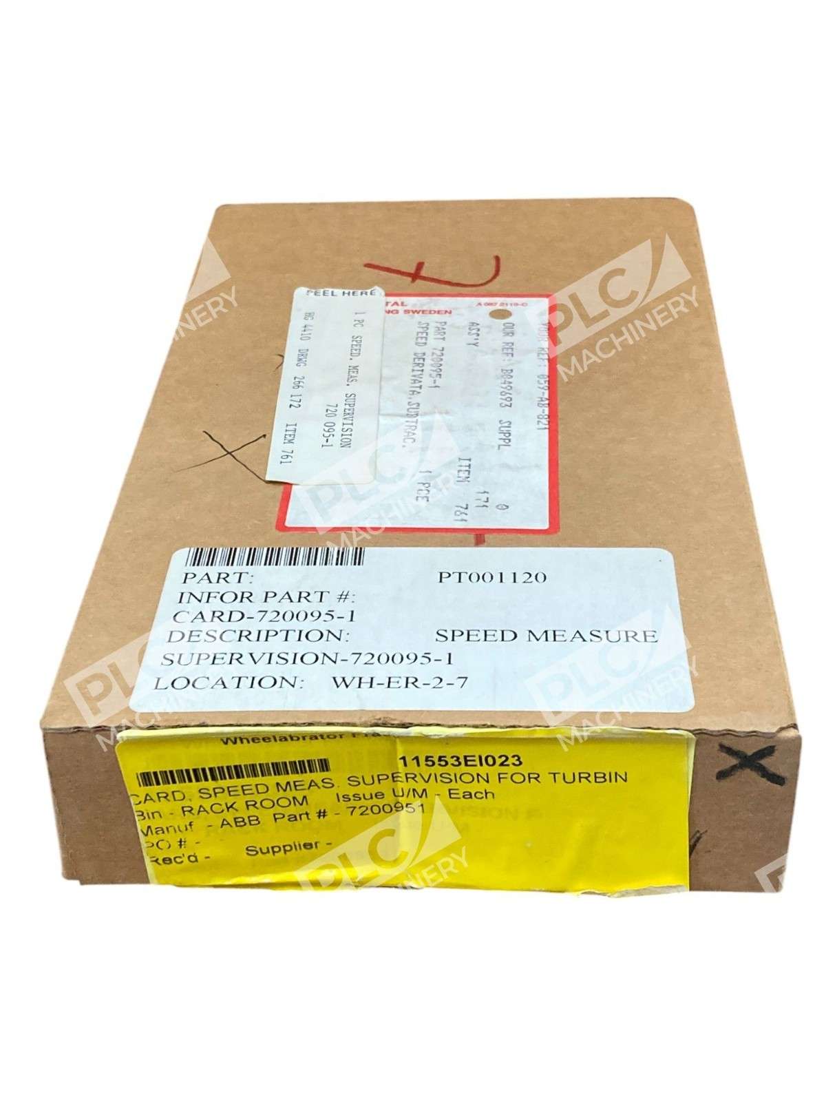 ABB Stal Speed Measure Supervision Speed Derivative Subtractor 720095-1 - Image 2