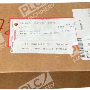 ABB 720085-1 - ABB Controller Unit Set Value Gen Auto Speed Selector Mmodul
