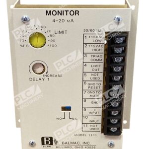 Balmac 1111 - Balmac Vibration Monitor Model 1111