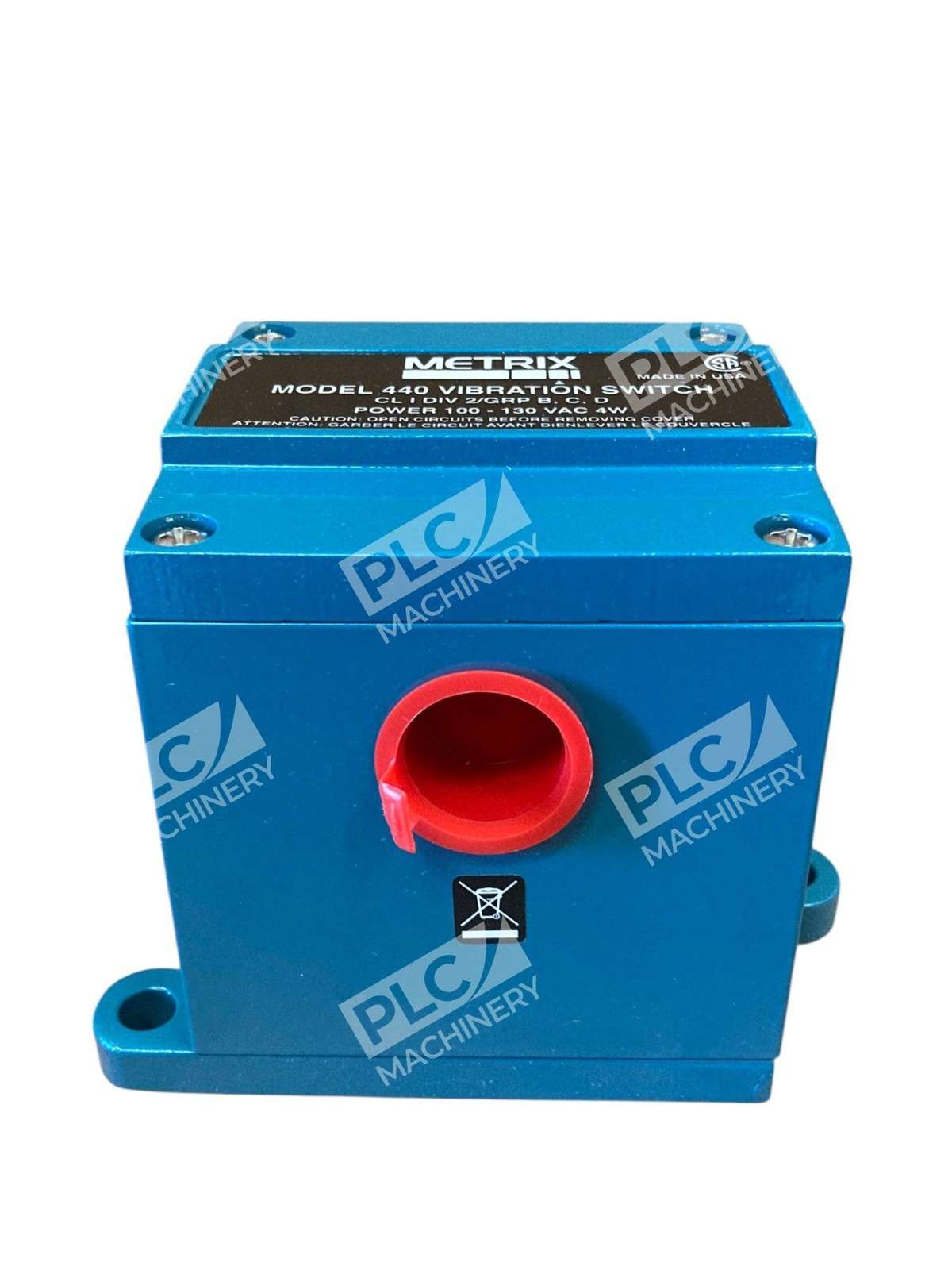 Metrix Electronic Model 440 100-130VAC 4W Vibration Switch 440DR-2022-0000 - Image 5