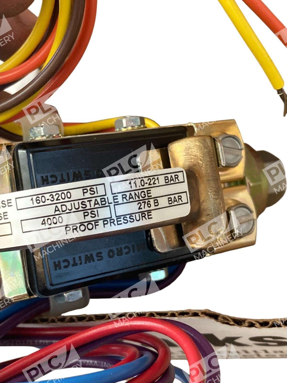 Barksdale 160-3200PSI 4000PSI 11-221BAR Pressure Switch B2S-H32SS-S0441 - Image 7