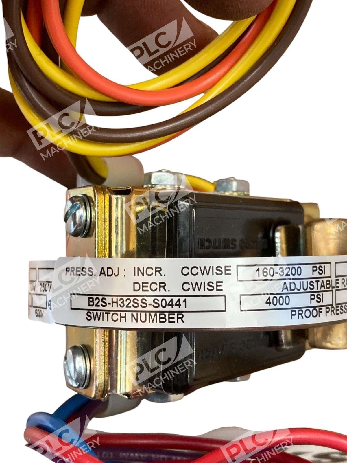 Barksdale 160-3200PSI 4000PSI 11-221BAR Pressure Switch B2S-H32SS-S0441 - Image 6