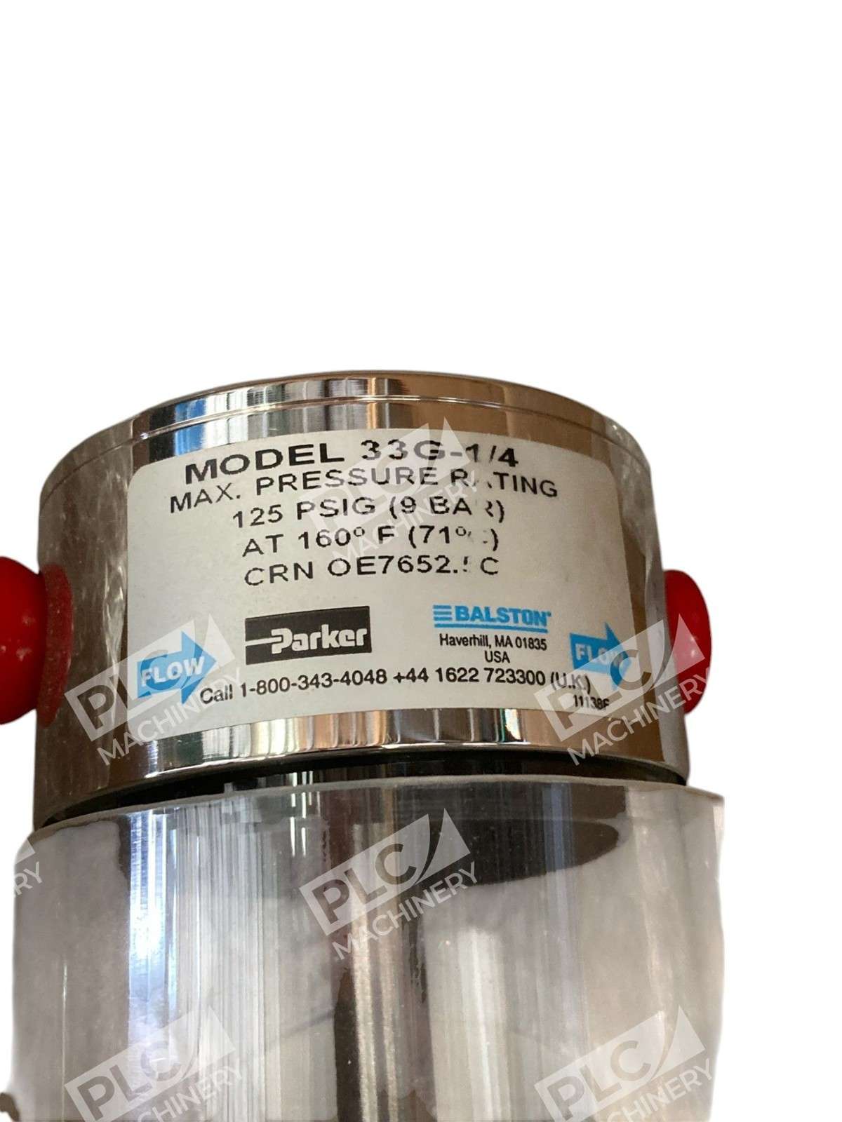 Parker 1/4" ANPT Ports Filter Housing 33G-1/4 - Image 6