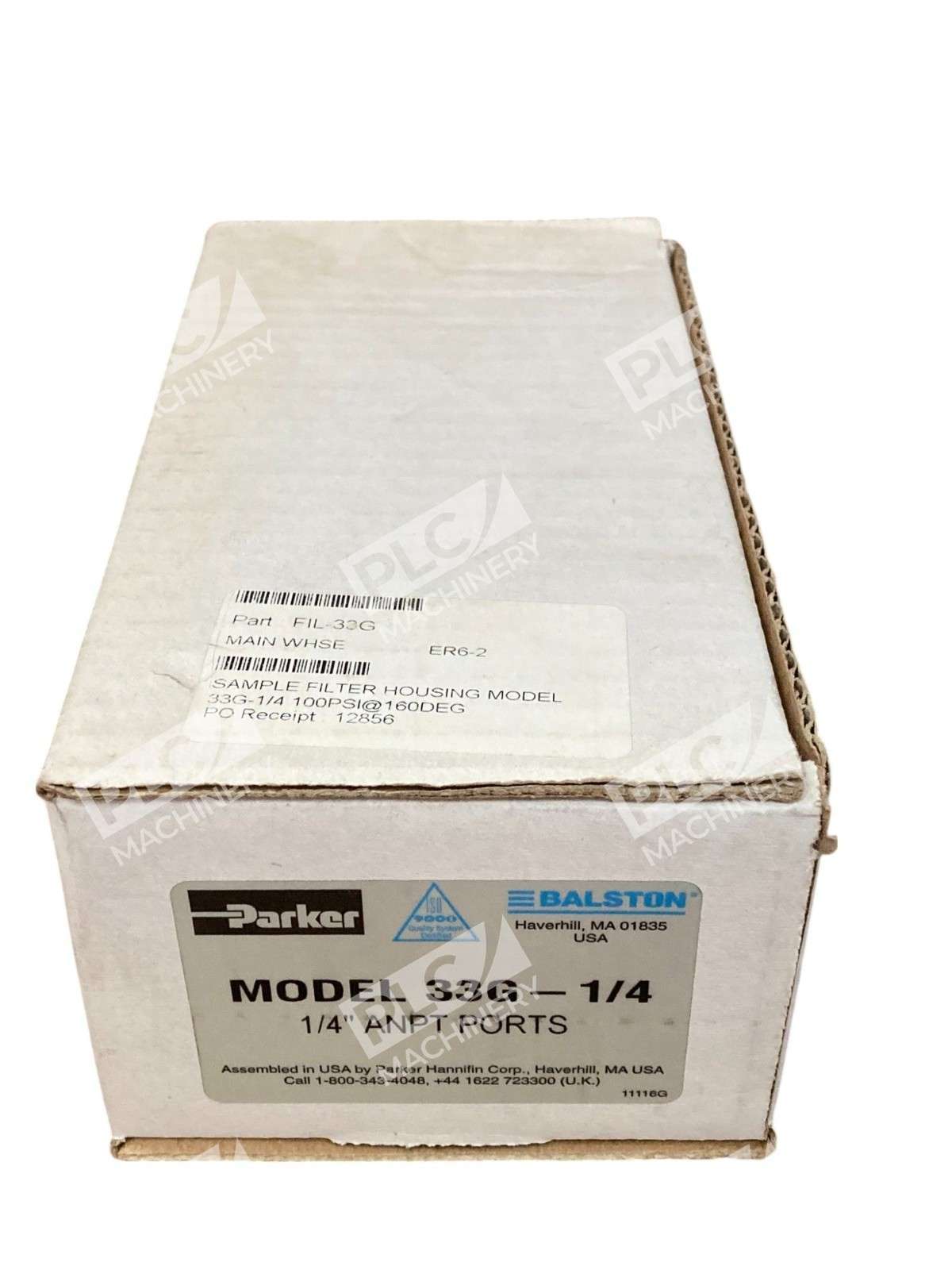 Parker 1/4" ANPT Ports Filter Housing 33G-1/4 - Image 3