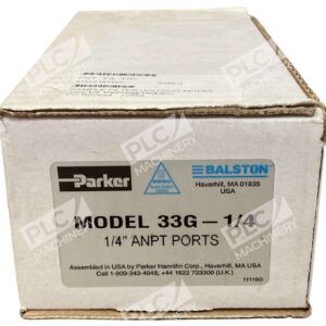 Parker 33G-1/4 - Parker 1/4" ANPT Ports Filter Housing 33G-1/4