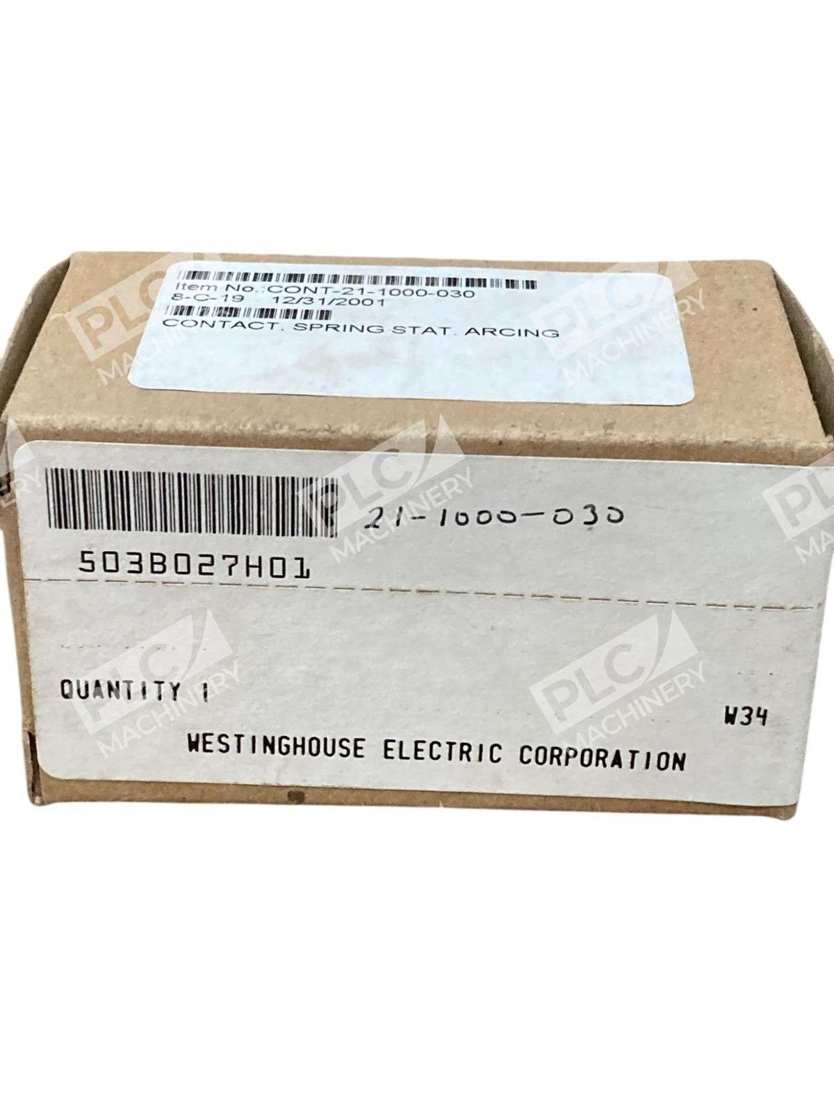 Westinghouse 21-1000-030 Spring 503B027H01 - Image 3