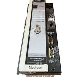 Modicon AS-9370-001 - Modicon AEG PC-0984-680 0.6/0.3A 50/60Hz Programmable Contro