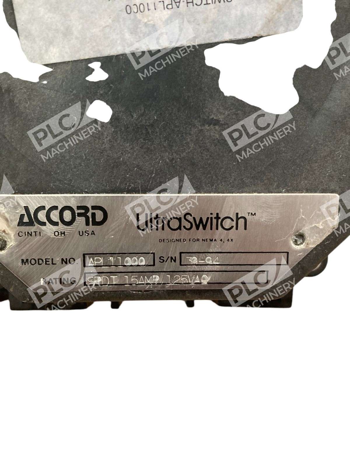 Accord UltraSwitch SPDT 15A 125VAC Position Switch APL11000 - Image 4