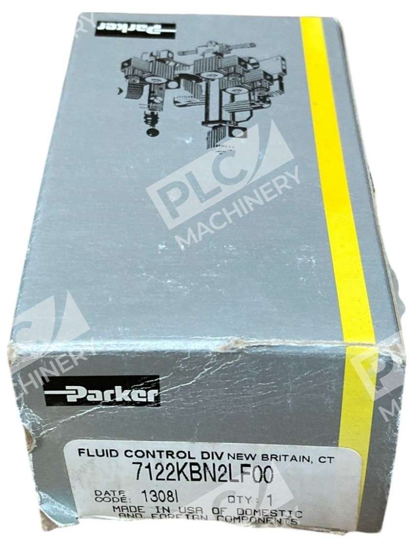 Parker 7122KBN2LF00 - Parker Fluid Control Division 2-Way Valve 7122KBN2LF00