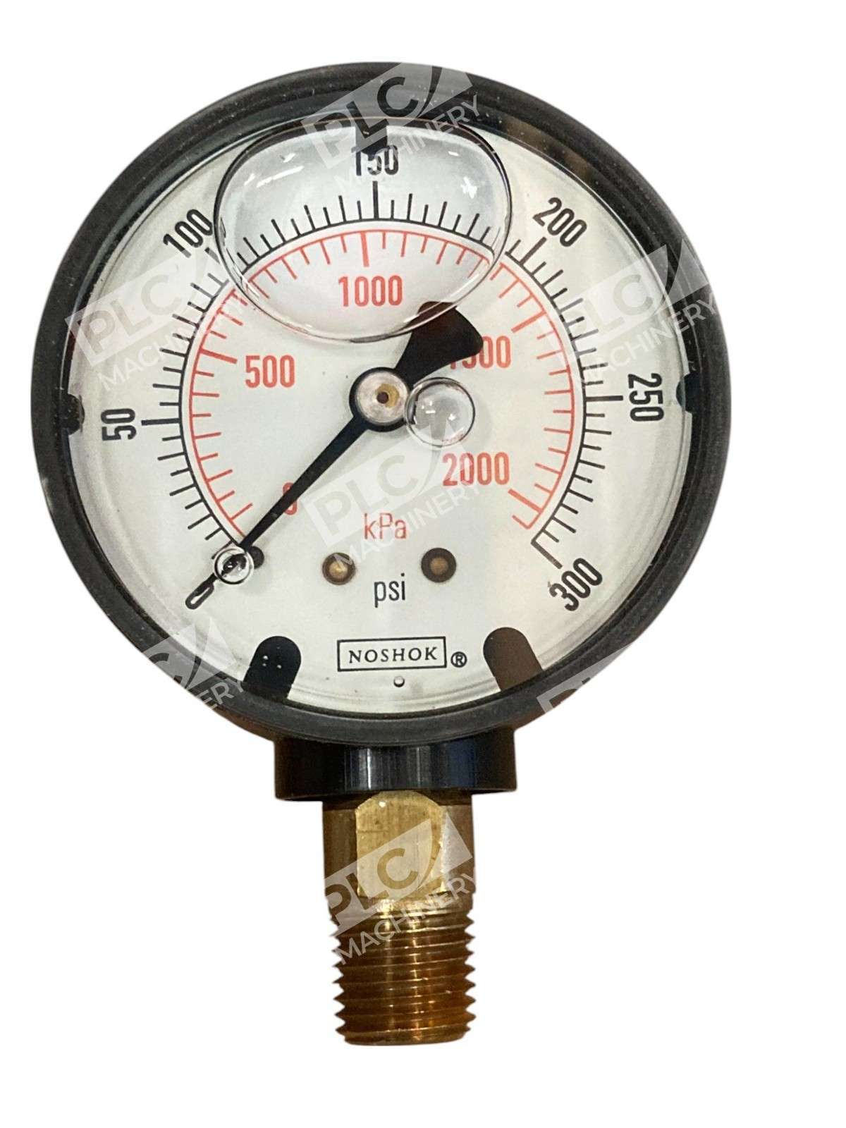 Noshok 300PSI/KPA 1/4NPT Bottom Connector Pressure Gauge 25-900-300 - Image 5