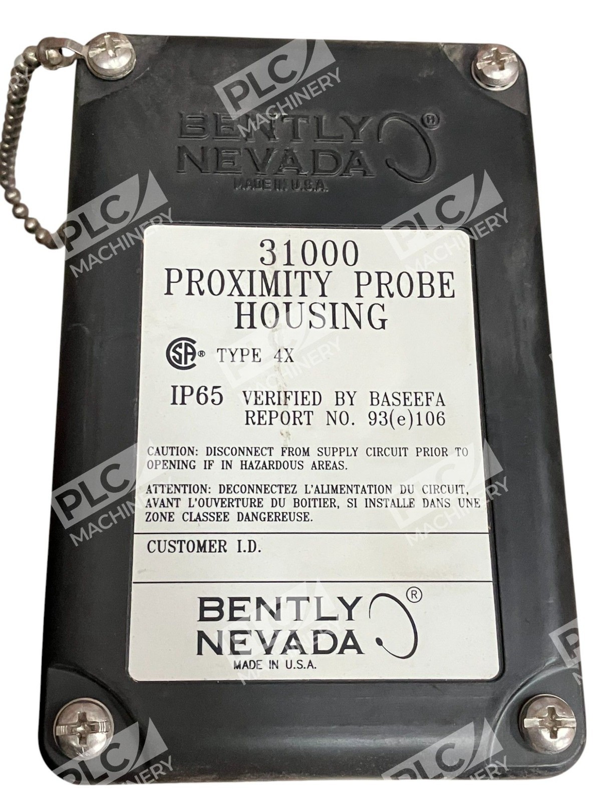 Bently Nevada 31000 Proximity Probe Housing 31000-00-00-15-285-03-02 - Image 4
