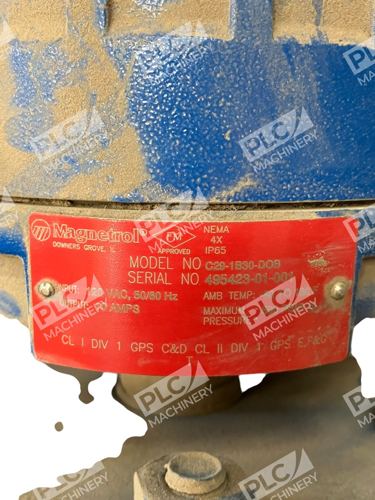 Magnetrol 10A 120VAC 50/60Hz Pmax 500PSIG Level Switch C29-1B30-DOB - Image 3