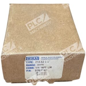 Wika 9767142 - Wika 200PSI 213.52 2.5" 1/4"NPT Pressure Gauge 9767142
