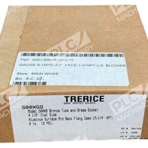 Trerice 500XGG - Trerice 500XBGG 4-1/2" 1/4NPT 0-15PSI Pressure Gauge 500XGG
