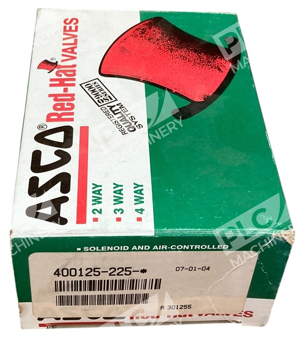 ASCO 400125-225-* - ASCO Red Hat 400125-225 MP-C-025 Solenoid Valve 400125-225-*