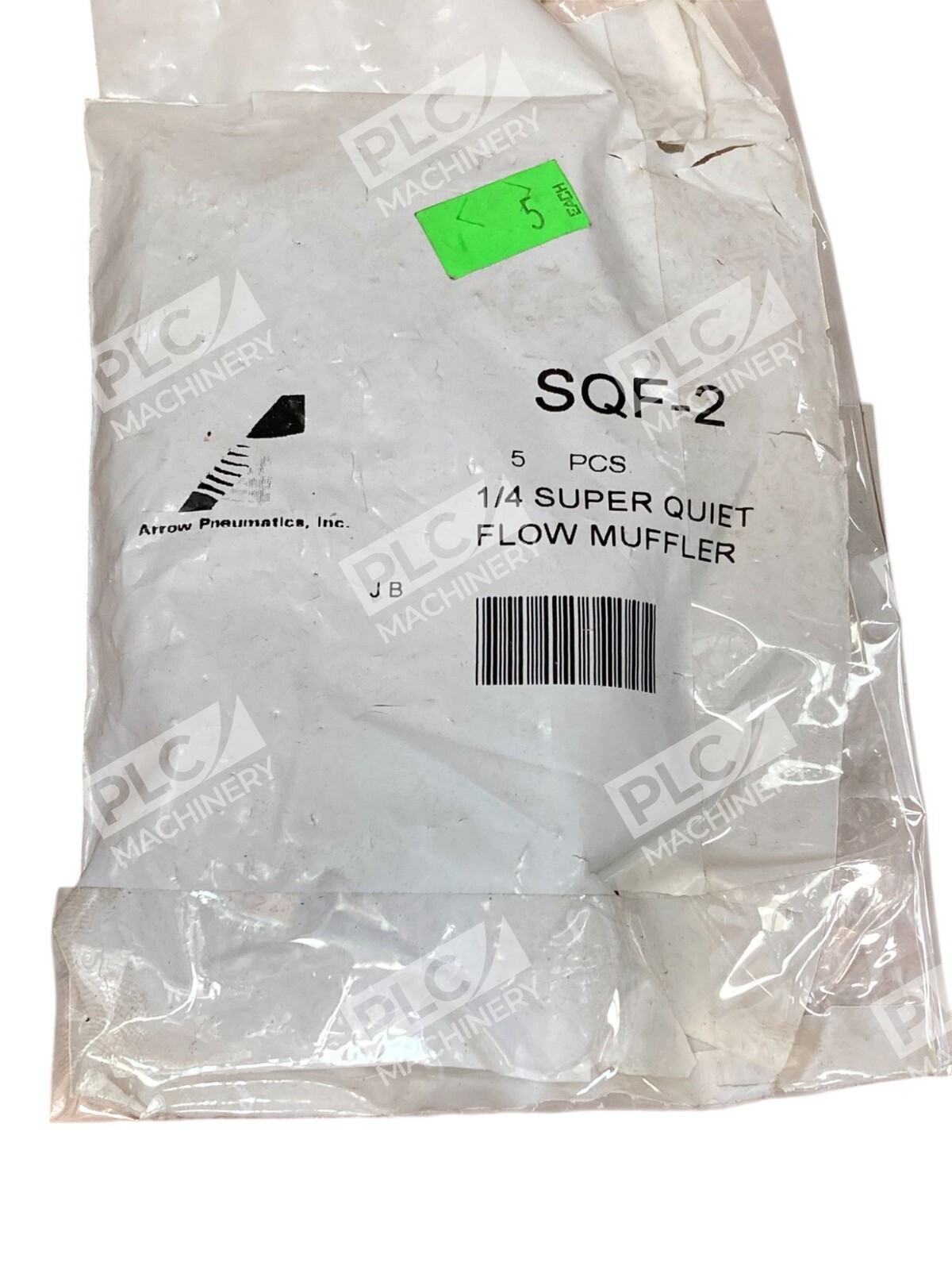 Arrow Pneumatics 1/4 Super Quiet Flow Muffler SQF-2 (Bag of 5) - Image 2