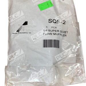 Arrow SQF-2 - Arrow Pneumatics 1/4 Super Quiet Flow Muffler SQF-2 (Bag of