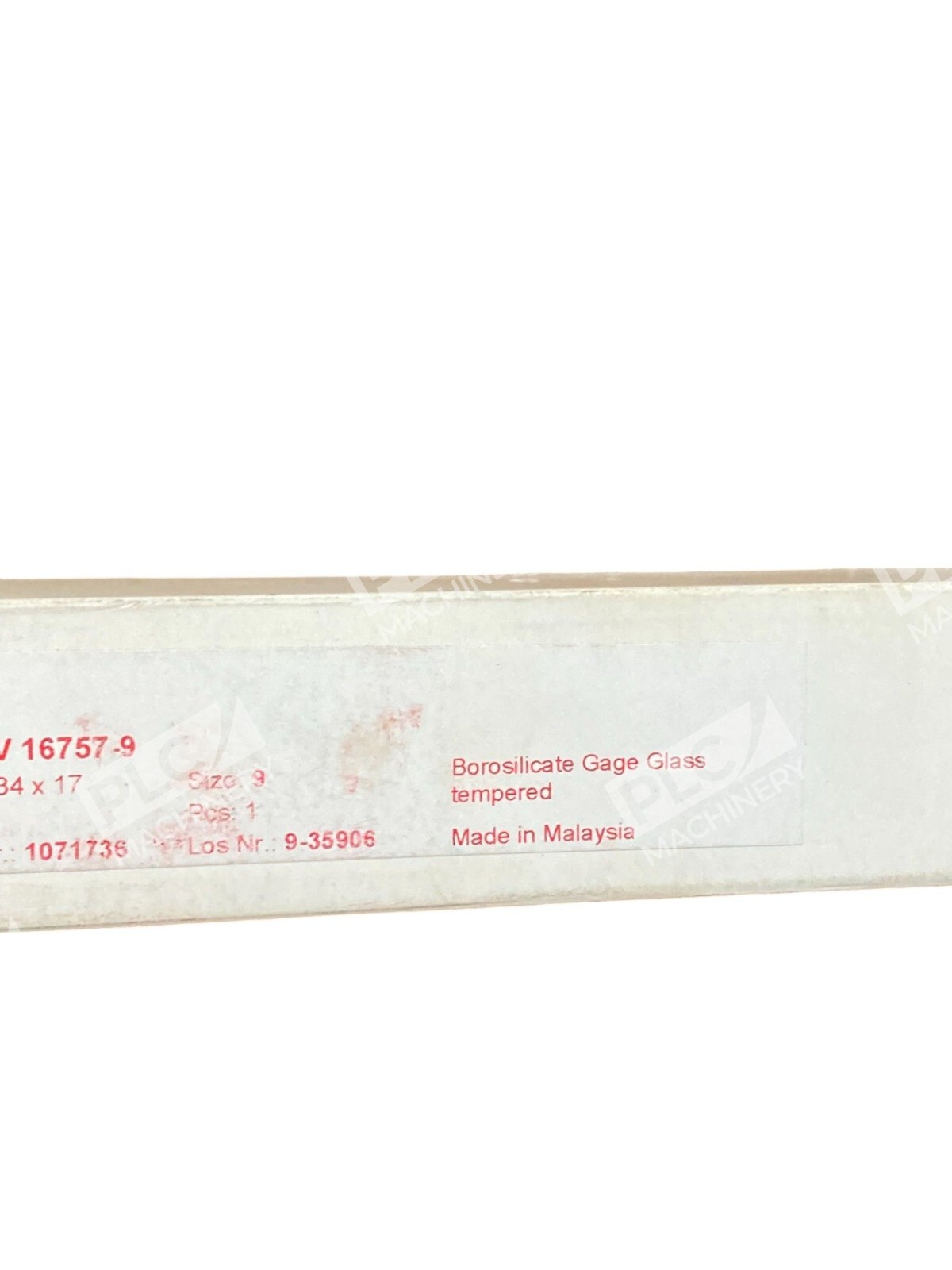 Jerguson Gage & Valve 340x34x17 9-35906 Gauge Glass V16757-9 - Image 13