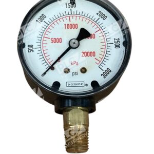 Noshok 0-3000PSI - Noshok 0-20000kPa Pressure Gauge 0-3000PSI