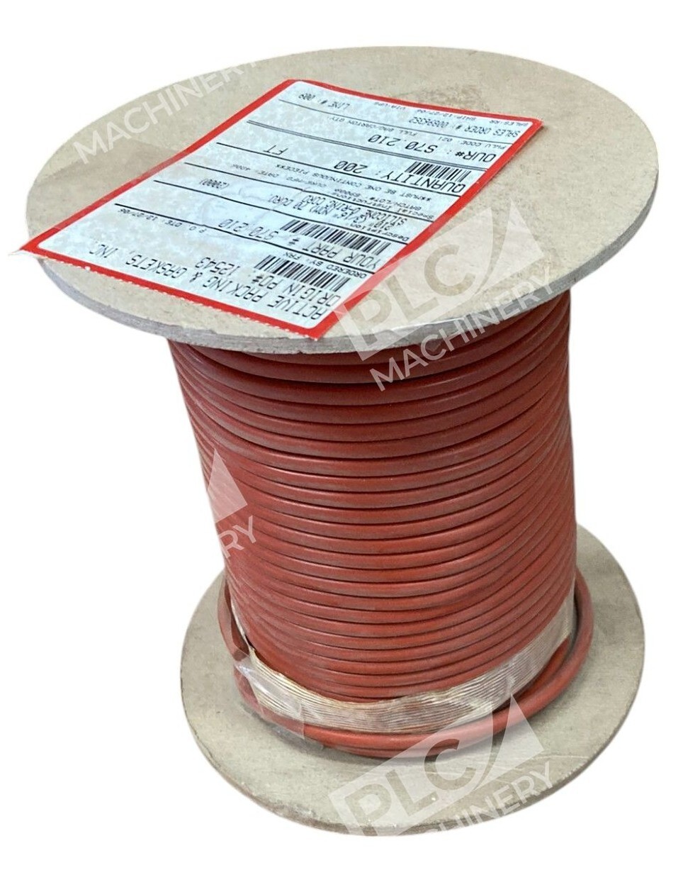 Active Packing & Gaskets 3/16" NOM 70 DURO Silicone O-Ring Cord 200Ft S70.210 - Image 2
