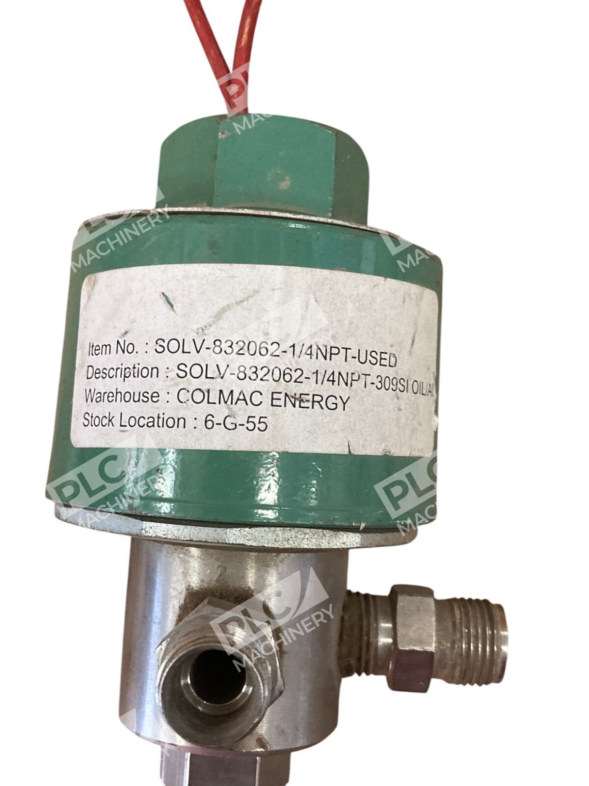 Asco 832062T Red Hat 1/4NPT Solenoid Valve - Image 9