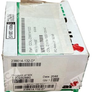 ASCO 238614-132-D* - ASCO 238614-132-D Red Hat 120VAC MP-C-089 Solenoid Coil