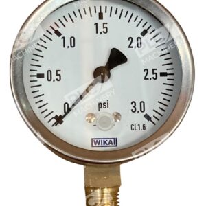 Wika 0-3PSI - Wika Pressure Gauge 0-3PSI