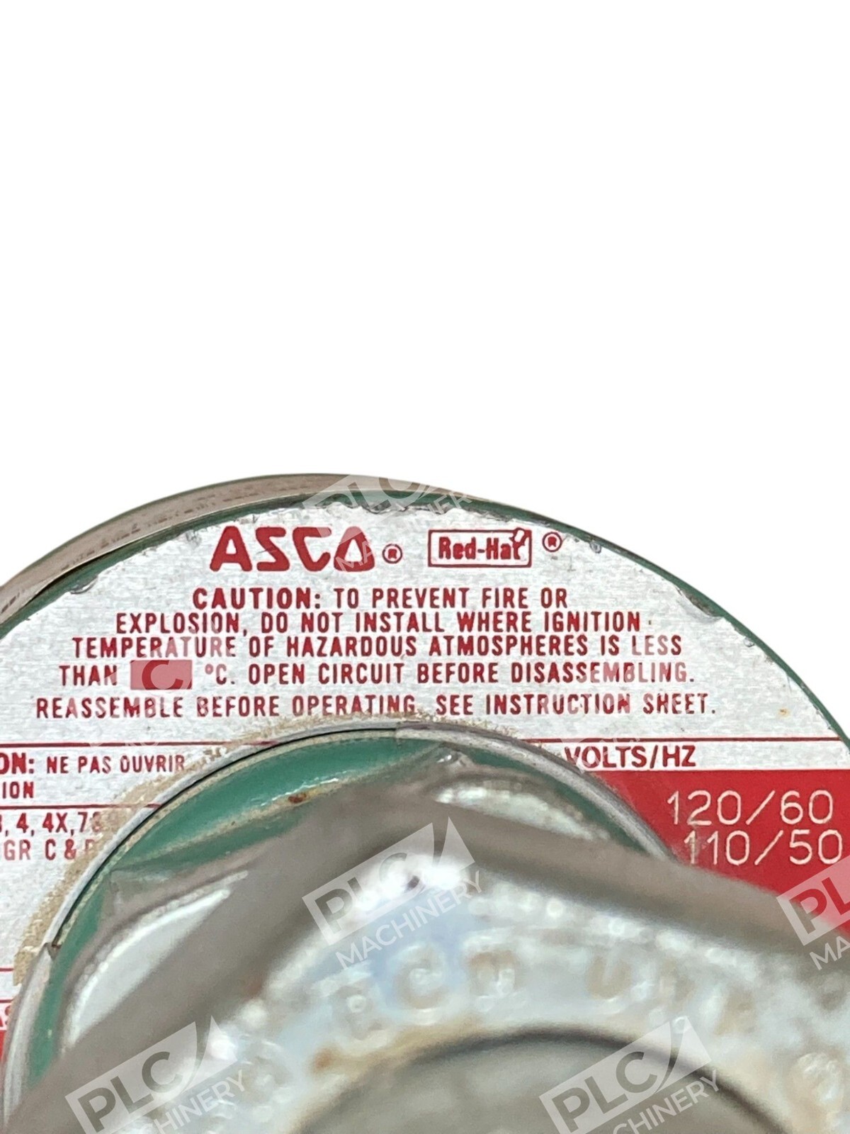 Asco 832062T Red Hat 1/4NPT 309SI ASC510 Solenoid Valve - Image 5